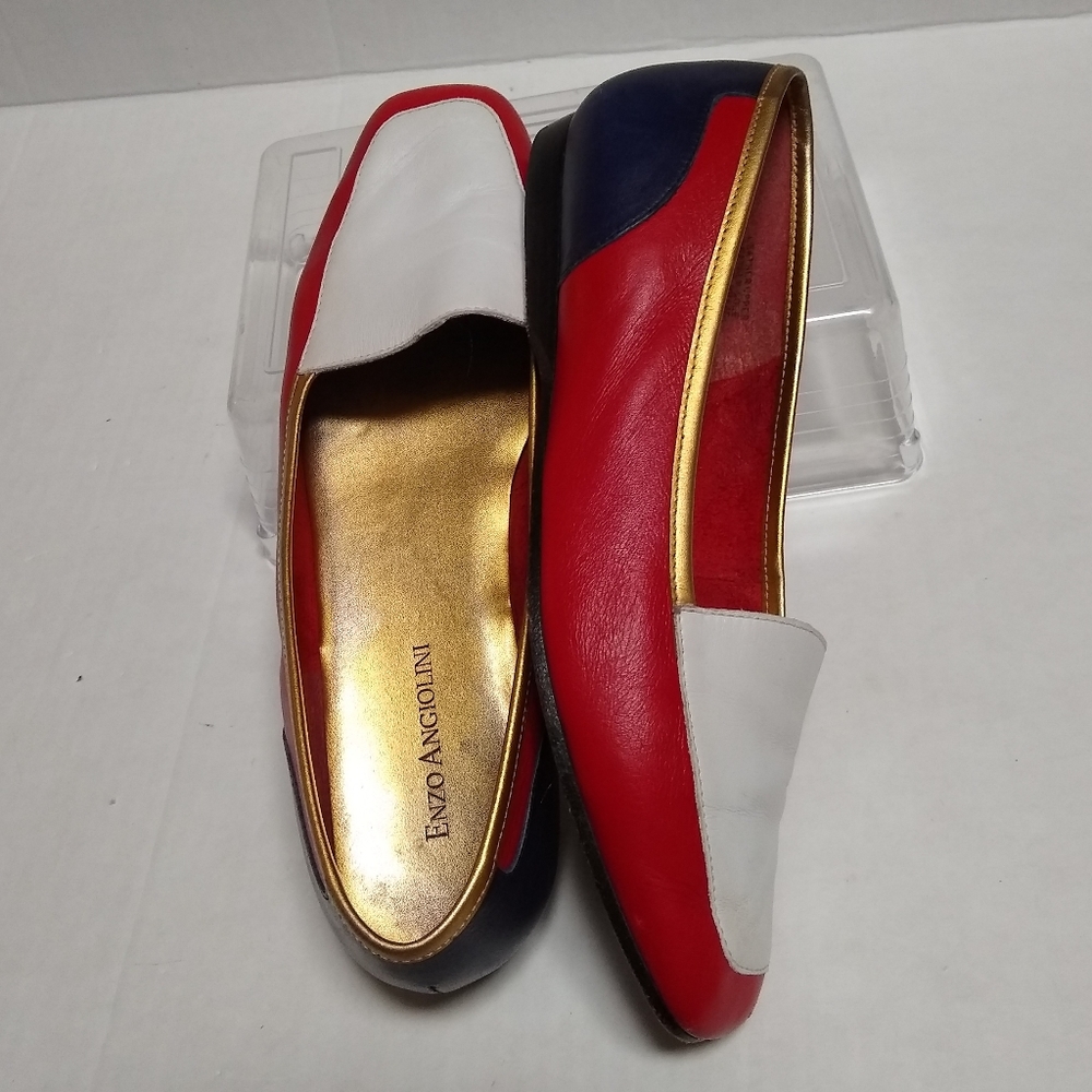 ENZO ANGIOLINI Liberty leather loafers, 7.5M